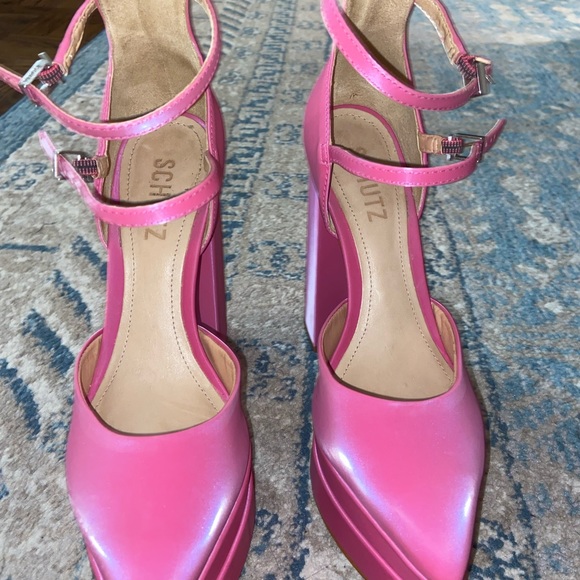 Schutz Platform Pumps - Picture 3 of 5